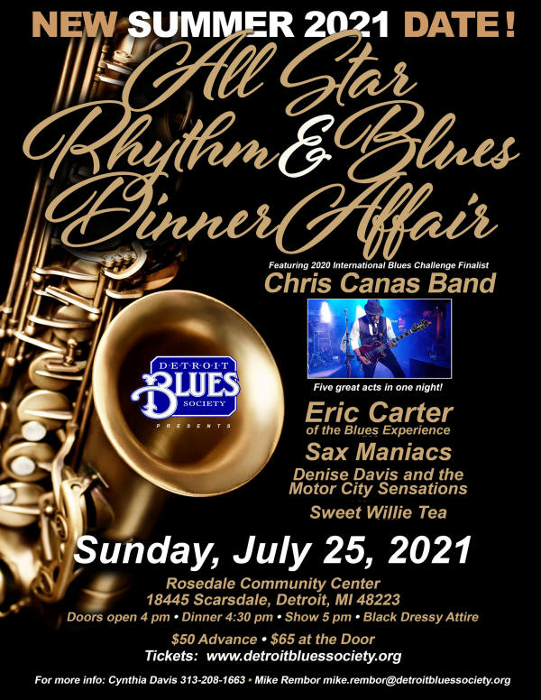 Who's Who in Detroit Blues Detroit Blues Society